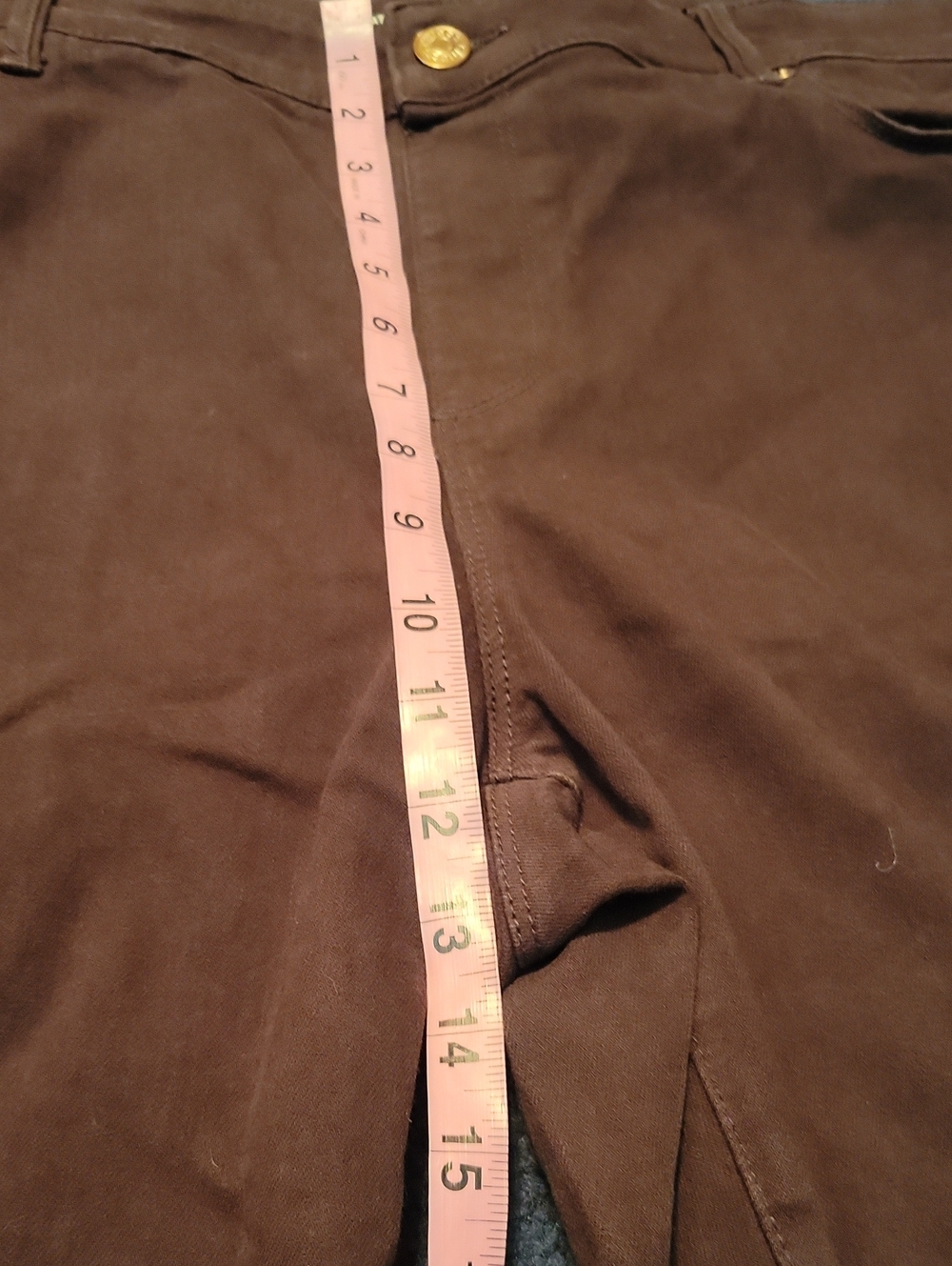 Chico's Dark Chocolate Jeggings - Picture 7 of 9